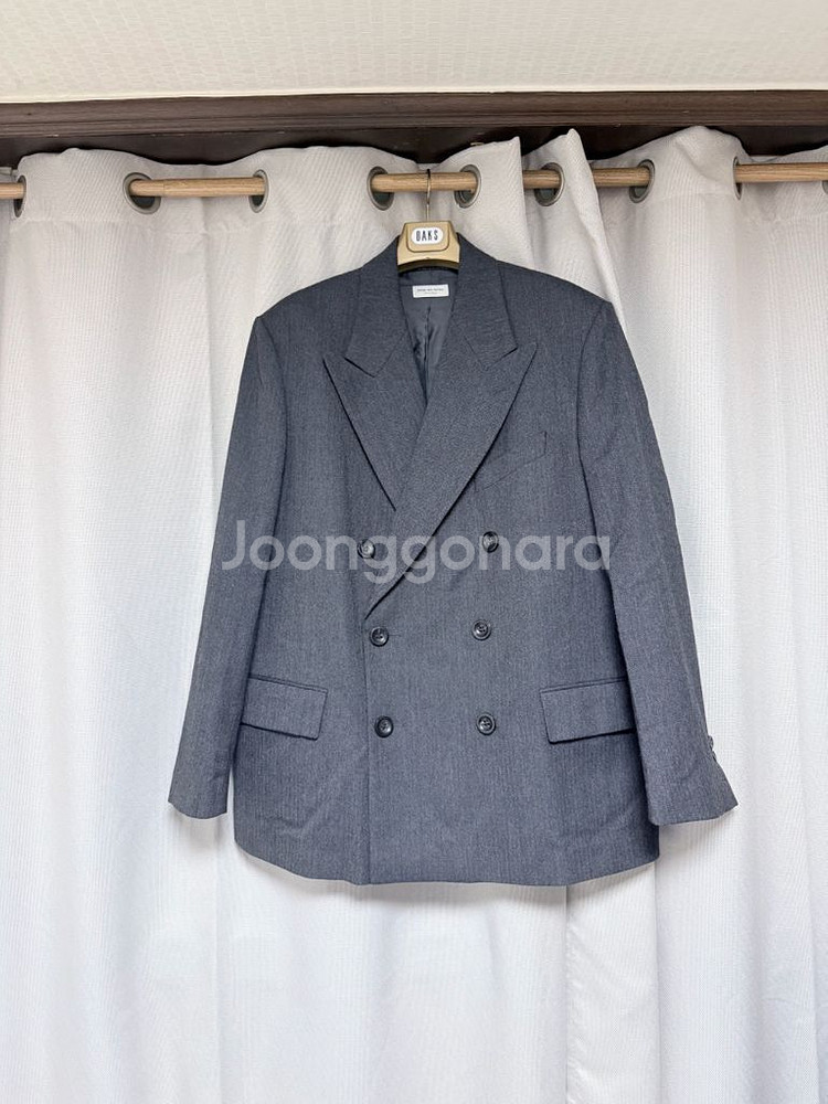 드리스반노튼 로밧 더블 브레스티드 자켓--0