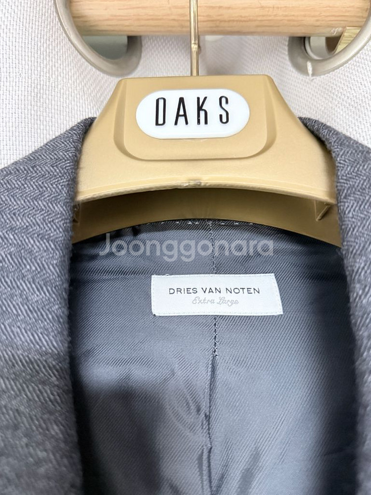 드리스반노튼 로밧 더블 브레스티드 자켓--2