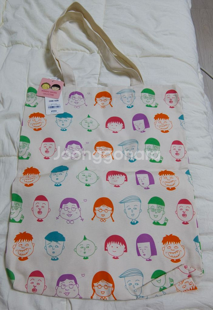 마루코는 아홉살 치비마루코 에코백 팝니다--0