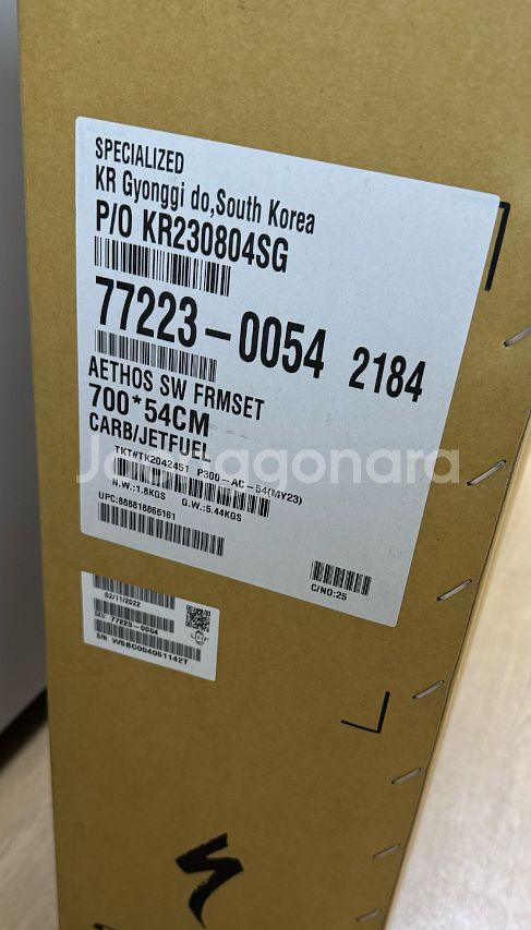 스페셜라이즈드 에스웍스 에이토스 54사이즈 블랙 도색 새제품--5