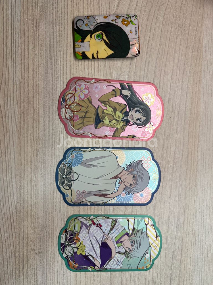 <오늘부터 신령님> 애니메이션 굿즈 카드&뱃지--0