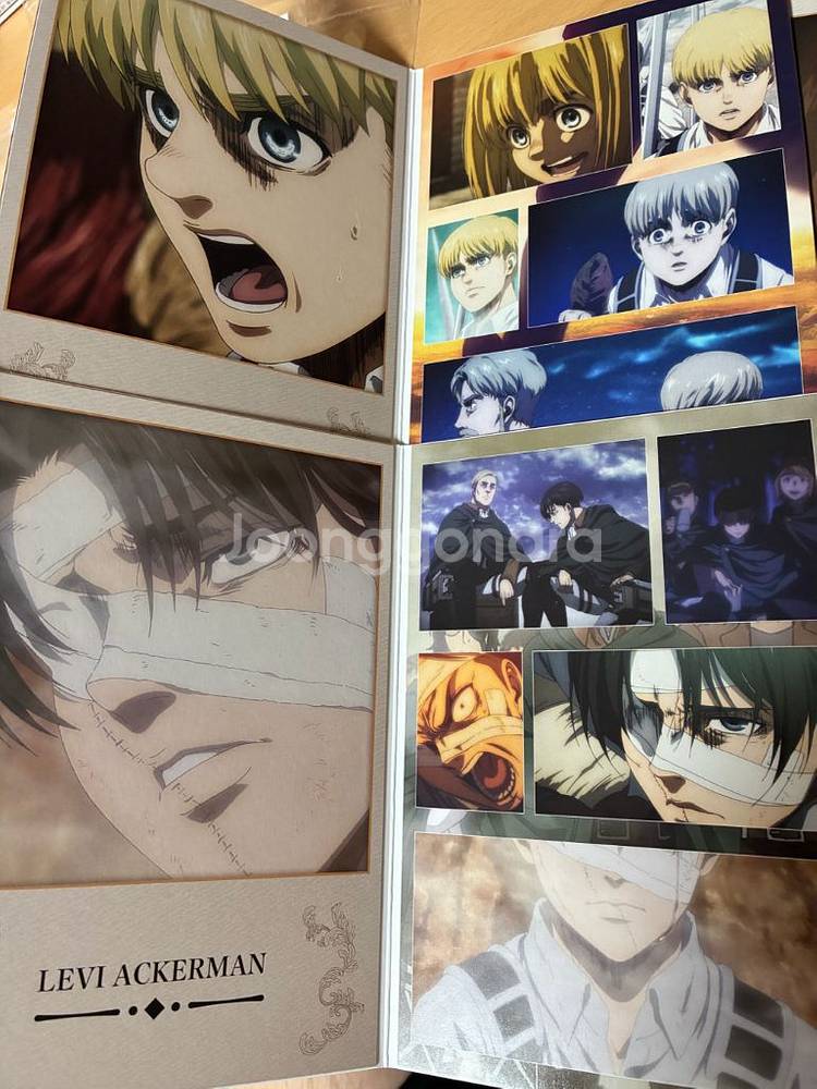 진격의 거인 제일복권 책자 가격제안해주세요--0