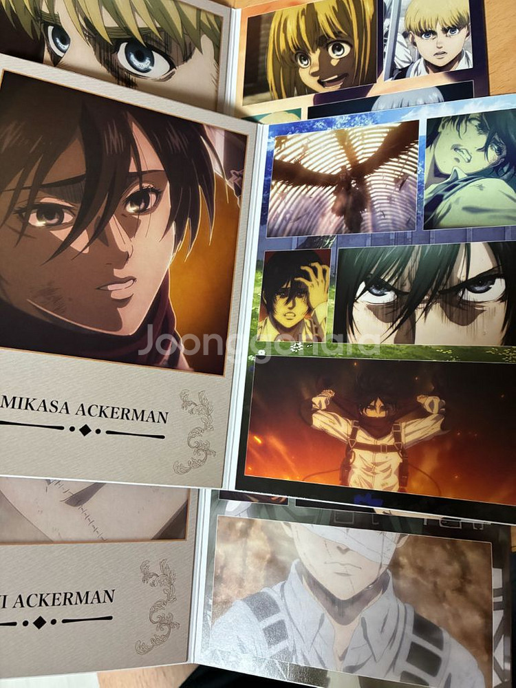 진격의 거인 제일복권 책자 가격제안해주세요--1