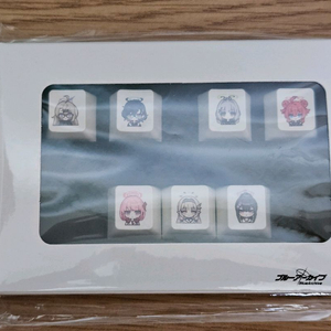 [미개봉] 블루아카이브 후모코레 키캡 세트