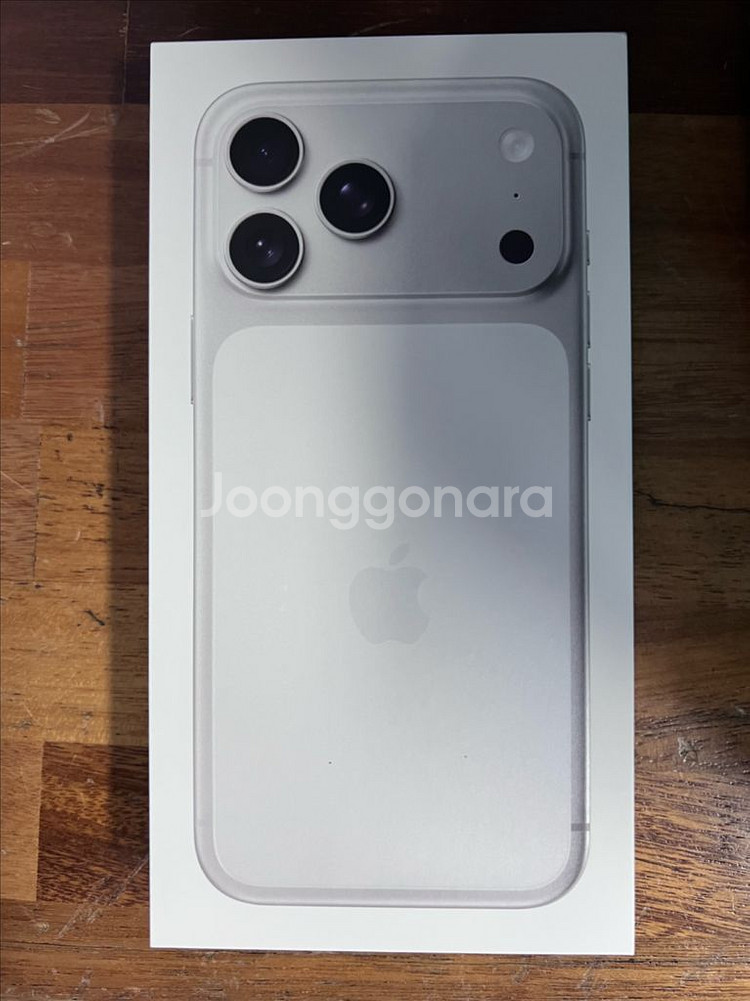 애플 아이폰 17 프로 맥스 1테라 실버 자급제--0