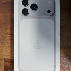 애플 아이폰 17 프로 맥스 1테라 실버 자급제