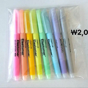 형광펜 8색 세트