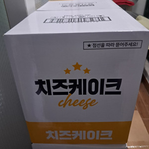 치즈케이크 6개입 한박스 6봉지