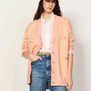 산드로 니트 가디건