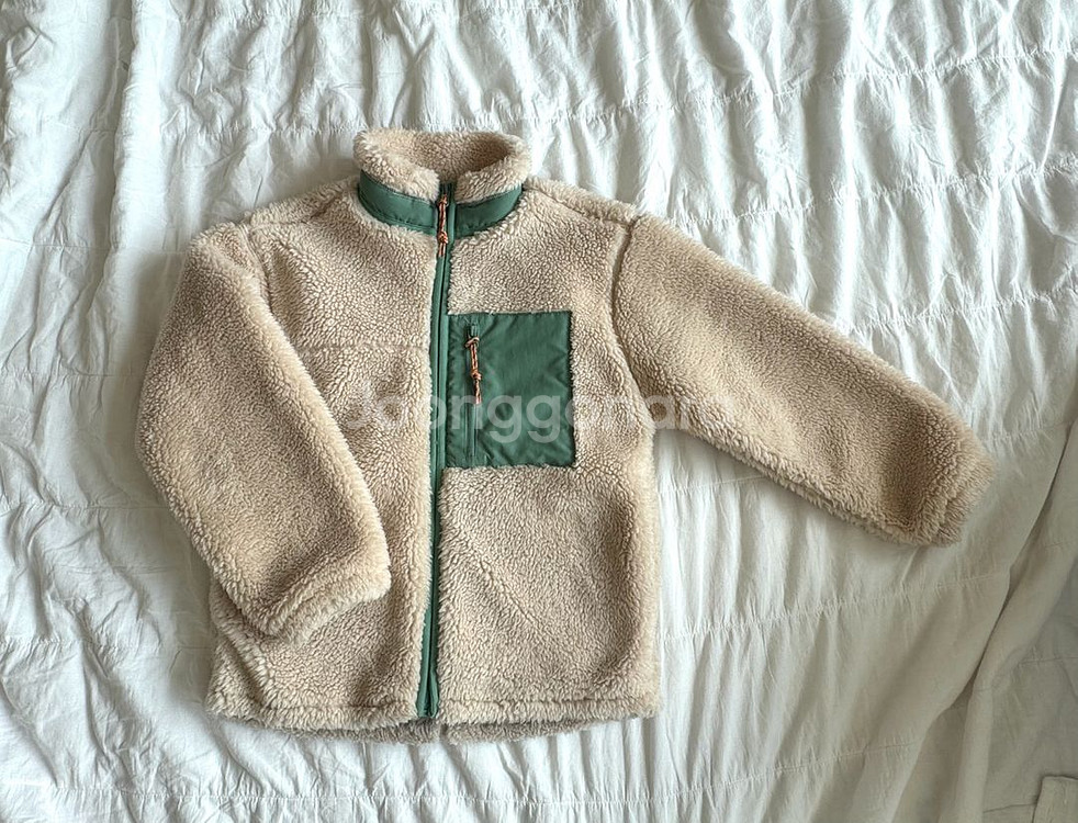 탑텐키즈 후리스 130 뽀글이 키즈점퍼--0