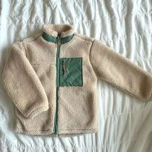 탑텐키즈 후리스 130 뽀글이 키즈점퍼