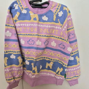 베네통 키즈 맨투맨 130