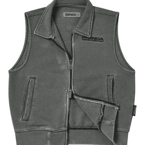 피그먼트 조끼 차콜 free