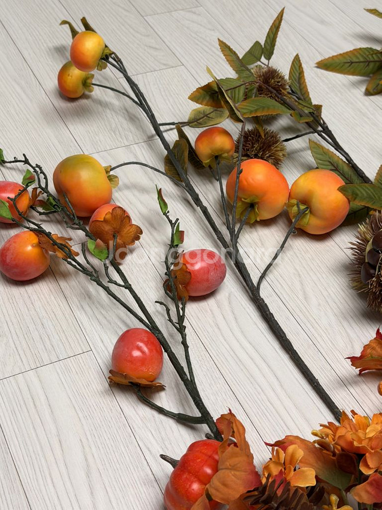 가을 테마 꽃 장식 부쉬--2