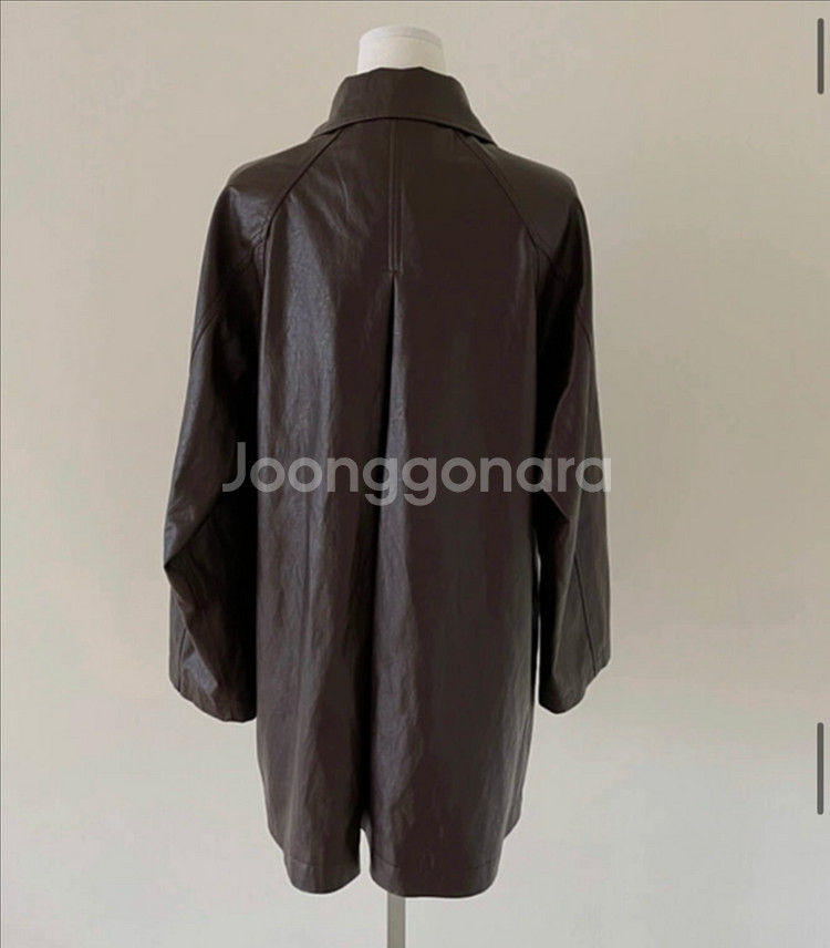 츄니토리 브라운 가죽자켓--3