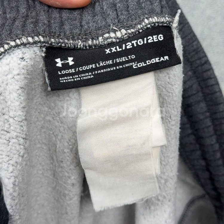 언더아머 그레이 기능성 조거팬츠 XXL/2TG/2EG--4
