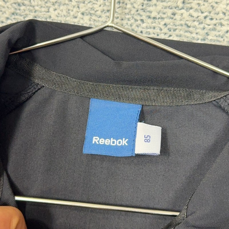 리복 네이비 로고 기능성 바람막이 85--2