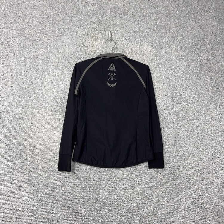 리복 네이비 로고 기능성 바람막이 85--1