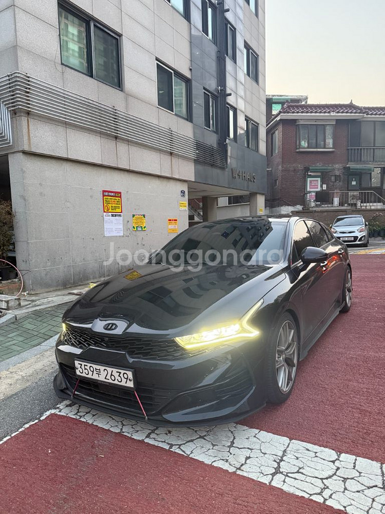 K5 DL3 3세대 1.6터보 완전풀옵션 세미튜닝카 판매--0