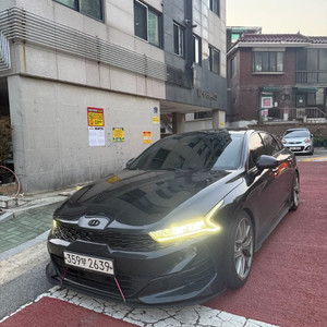 K5 DL3 3세대 1.6터보 완전풀옵션 세미튜닝카 판매