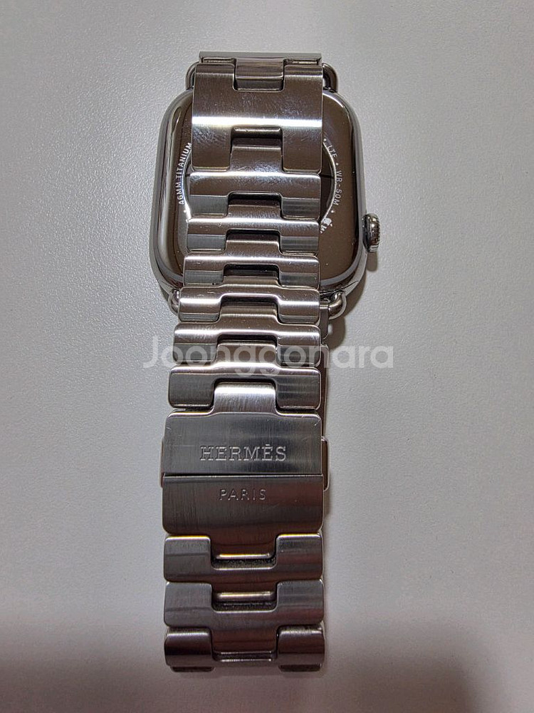 애플워치 10 에르메스 46mm 사티네 L--1