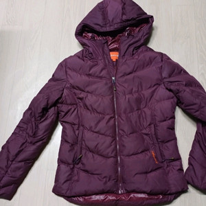 라푸마 여성 구스다운95 패딩 버건디