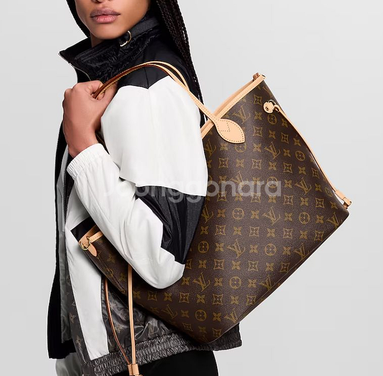 루이비통 가방. 네버풀 반둘리에 인사이드아웃 MM (Louis Vuitton Neverfull Bandouliere--1