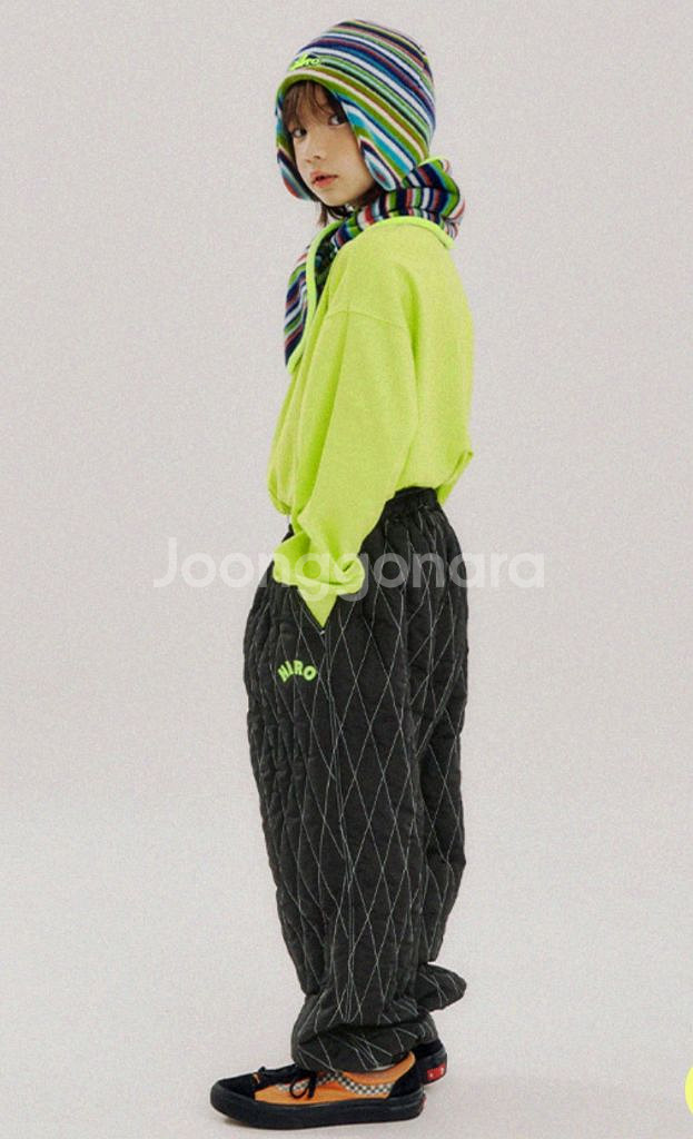 히로 다이아 퀼팅 조거팬츠 150,160--1