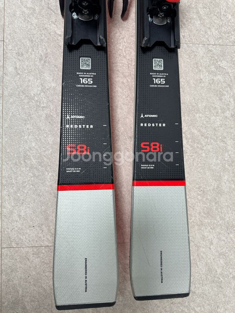 22/23 아토믹 레드스터 S8i 스키 판매합니다--5