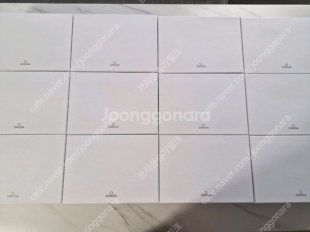 오메가 원목 시계케이스 박스팝니다--0