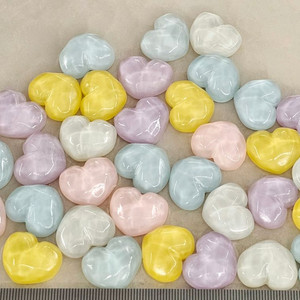 파츠 물결하트 5색 34개 일괄