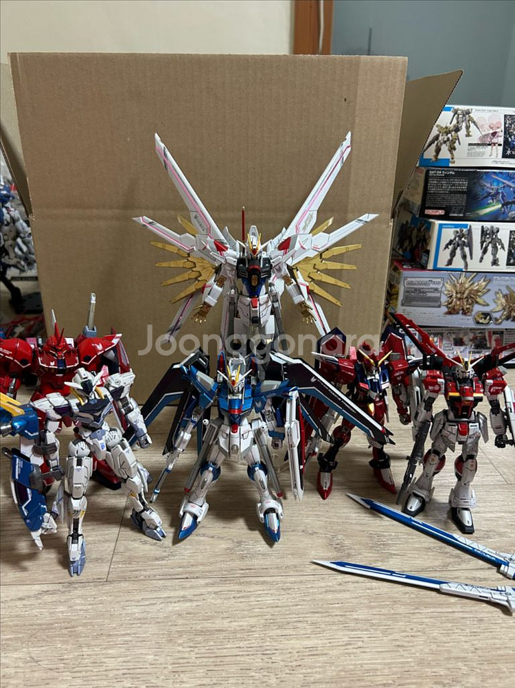 반다이 HG 6종(시드) 풀도색 (RG 1종 포함)일괄팜--0