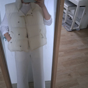 덕다운 패딩 베스트