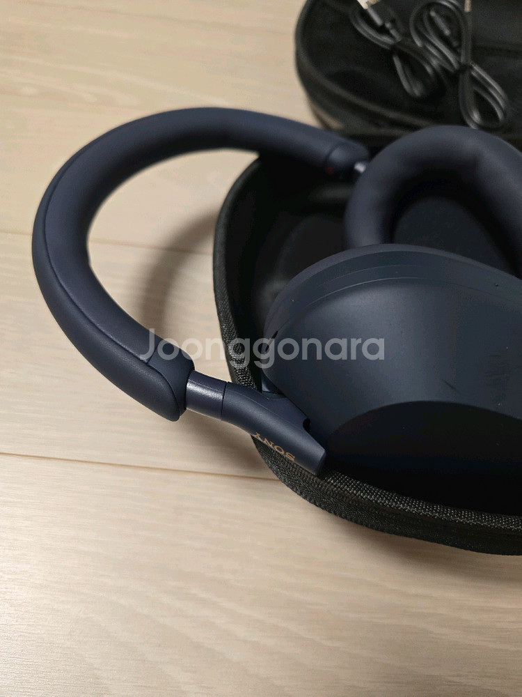 소니 wh-1000xm5 블루투스 헤드폰 미드나잇 블루--5