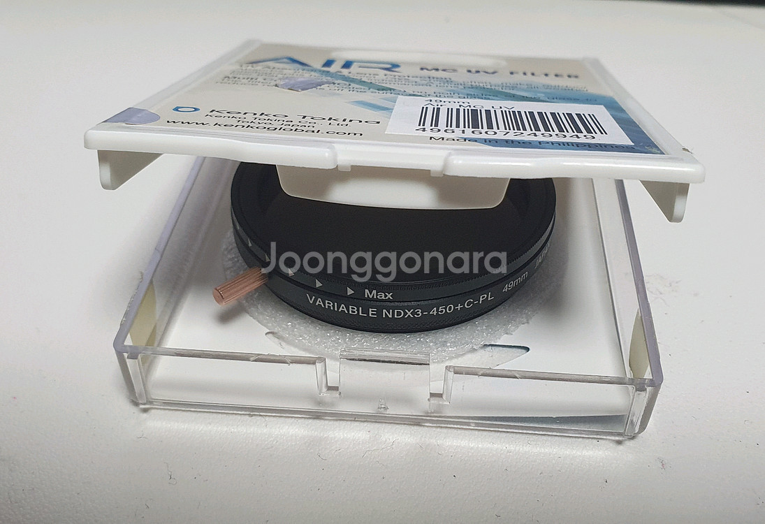 켄코 49mm 자석 가변ND필터 + 자석 어댑터링--2