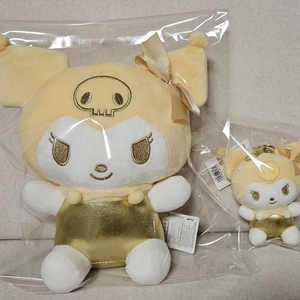 골드쿠로미 25cm인형 키링 2종세트