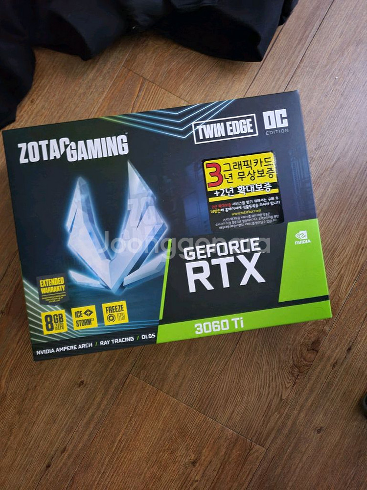 대구) 조텍 zotac RTX 3060Ti 팝니다!--0