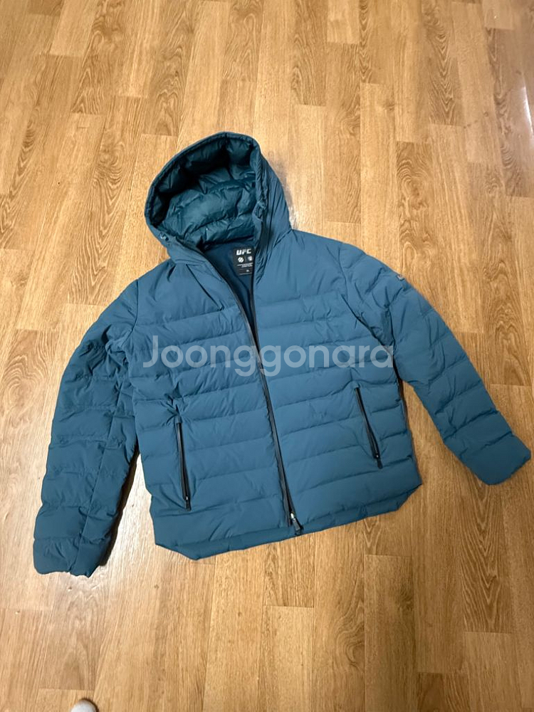 UFC 가드 레귤러핏 다운 자켓 다크그린 U4DJV43--0