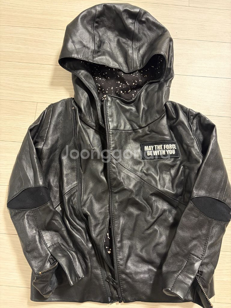 누누누 가죽점퍼--0