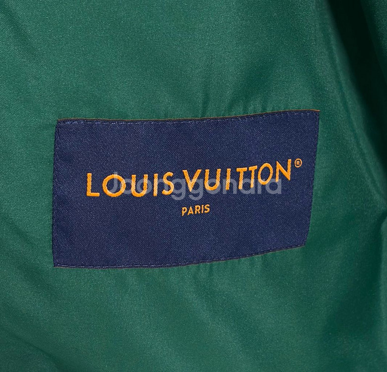 [52] 루이비통 비통 플라워 바시티 코치 자켓 그린--6