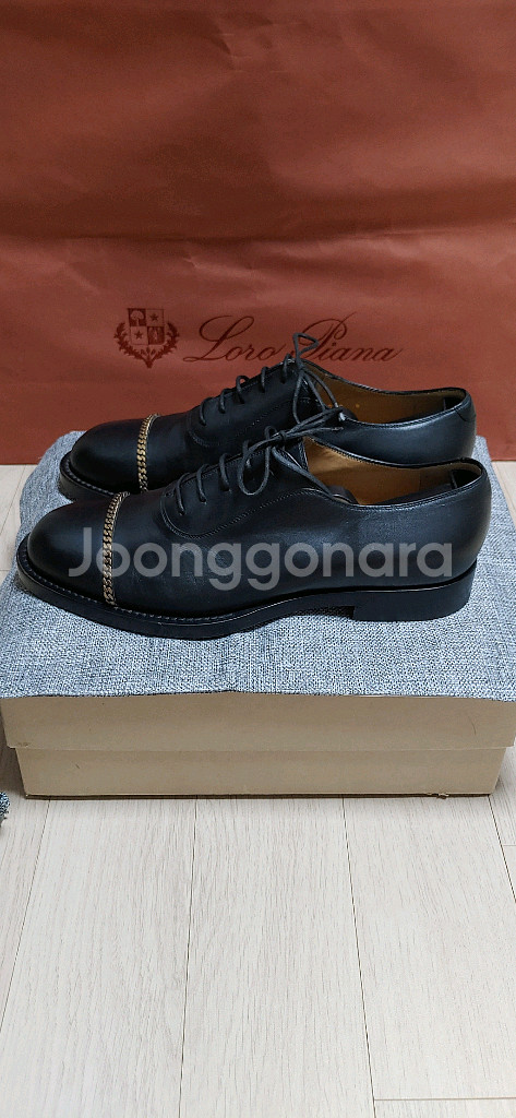 정품)구찌 정장구두(270)--2