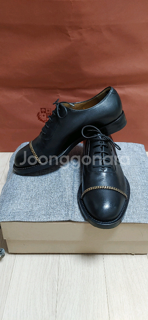 정품)구찌 정장구두(270)--1