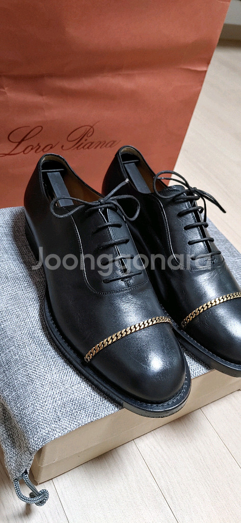 정품)구찌 정장구두(270)--5