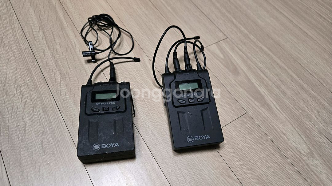 BOYA BY-WM8 Pro 송신기 수신기--0