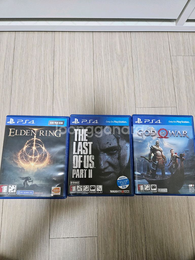 PS4 엘든링(PS5 호환), 라오어 파트2, 갓오브워--0