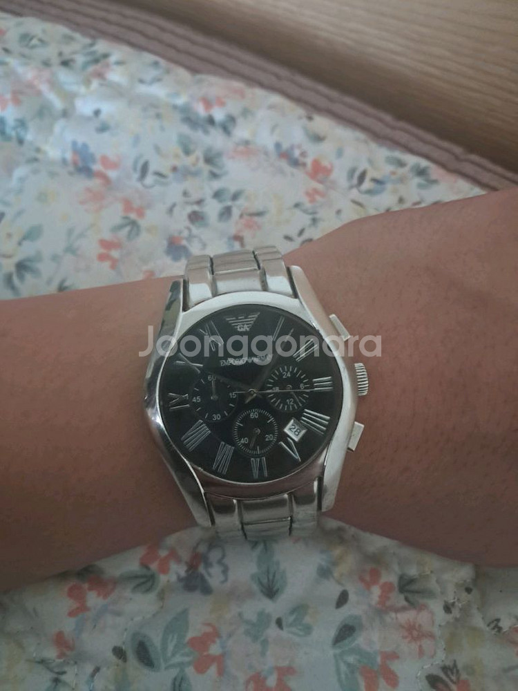 알마니 메탈시계--2