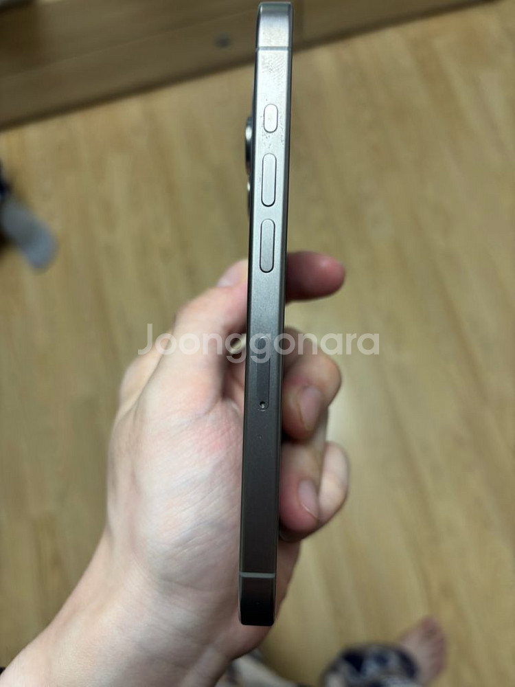 아이폰 15프로 256 내추럴 티타늄--2