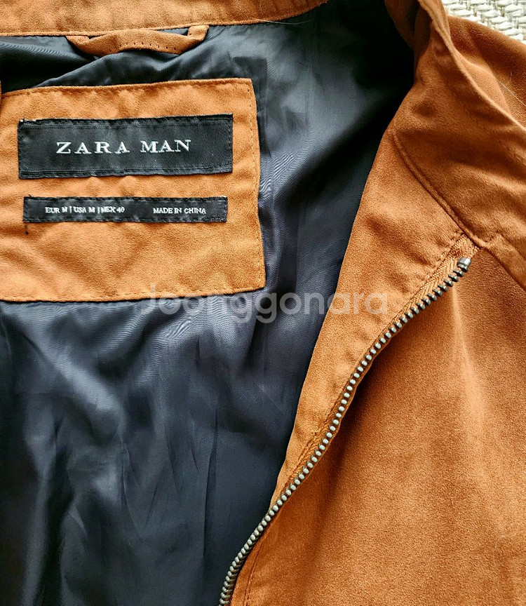 자라 스웨이드 자켓 판매--0