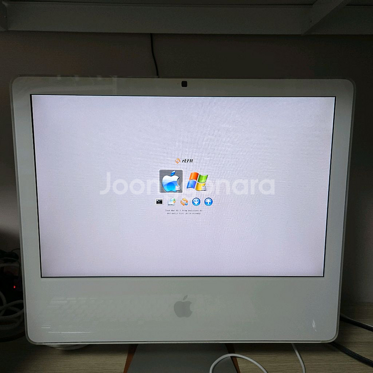 아이맥 G5 두부맥 20인치 판매합니다. win7 설치 되어있습니다.--2