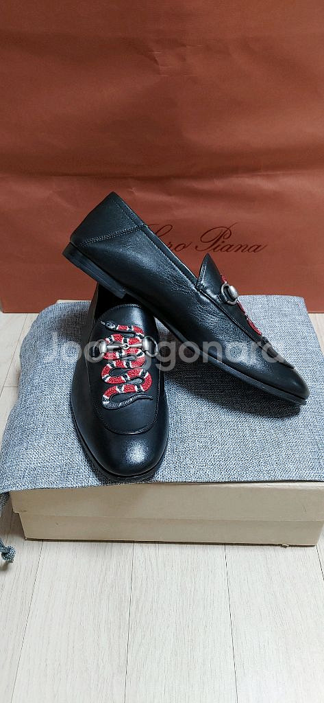 정품)구찌 스네이크 로퍼(270)--1